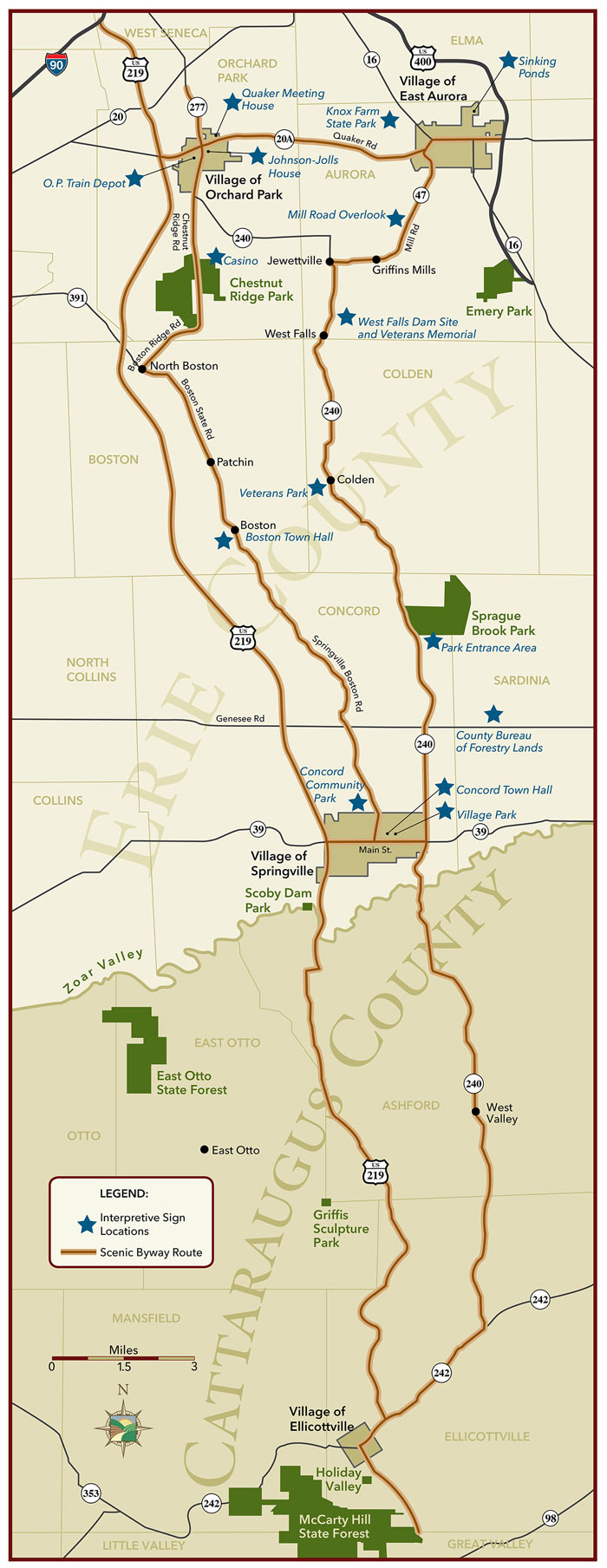 Maps - Western New York Southtowns Scenic Byway